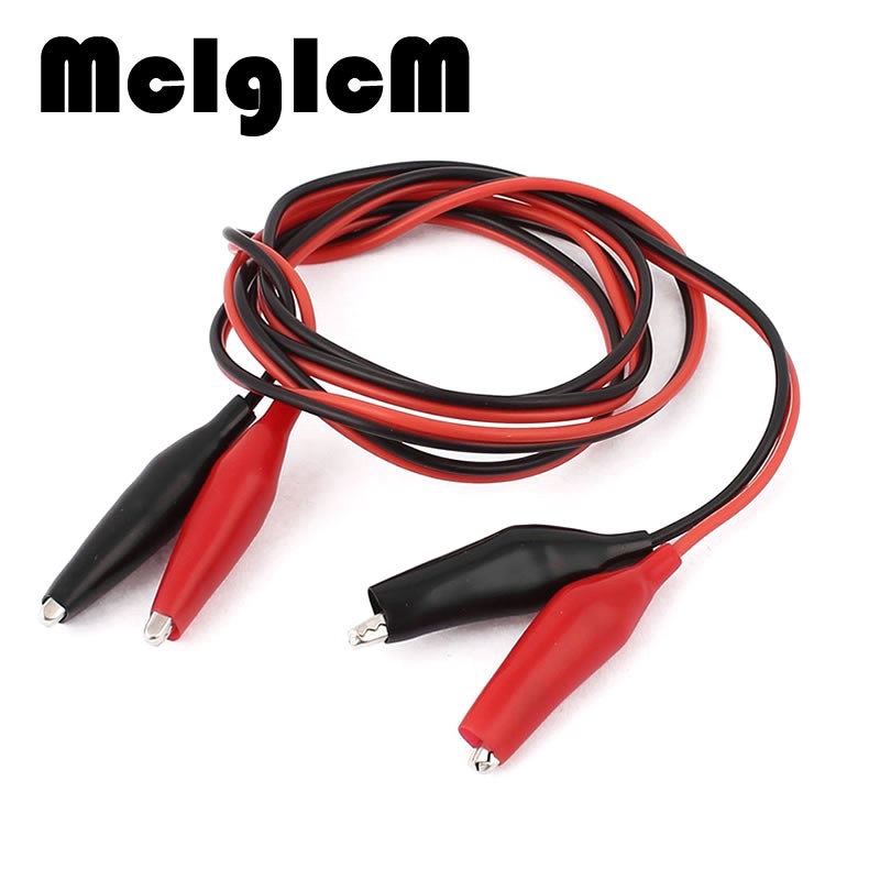 2sets 1m Double End Alligator Clips Test Lead Jumper Wire Shopee Philippines