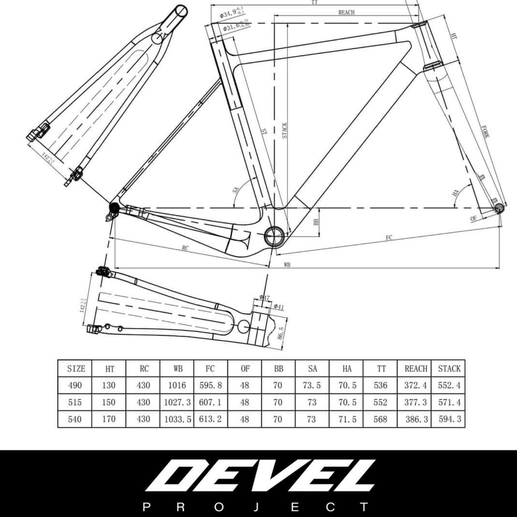 devel stratos gravel bike