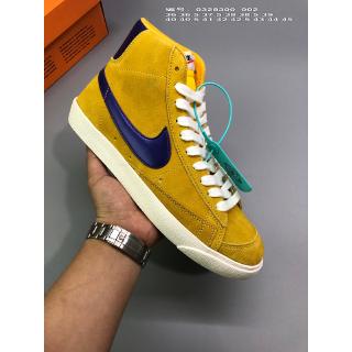 yellow nike high tops