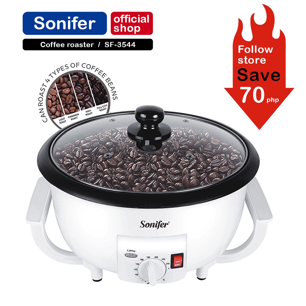 Sonifer Coffee Roaster Machine Home Coffee Beans Baker 750g Household