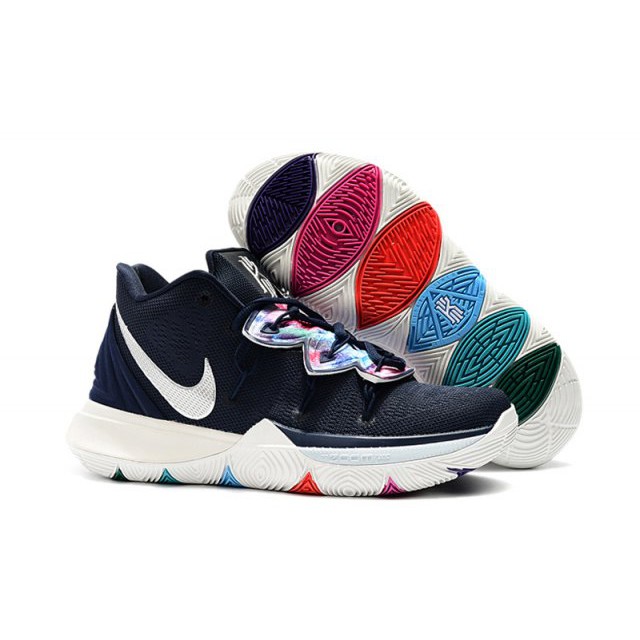 kyrie 5 navy blue