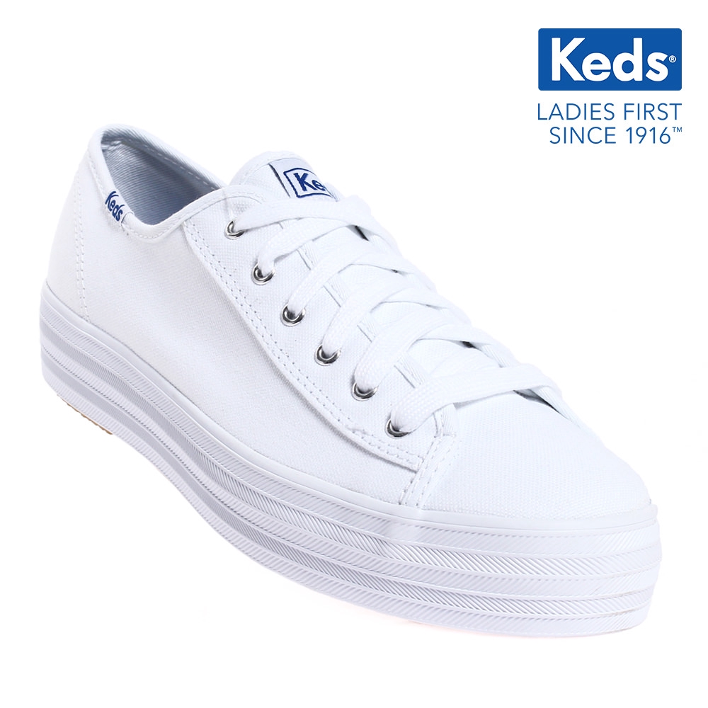 keds triple decker white