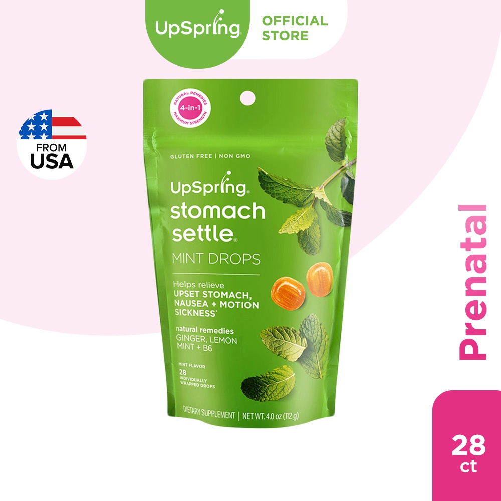 Upspring Morning SickLESS, Nausea Relief Drops, Stomach Settle Drops