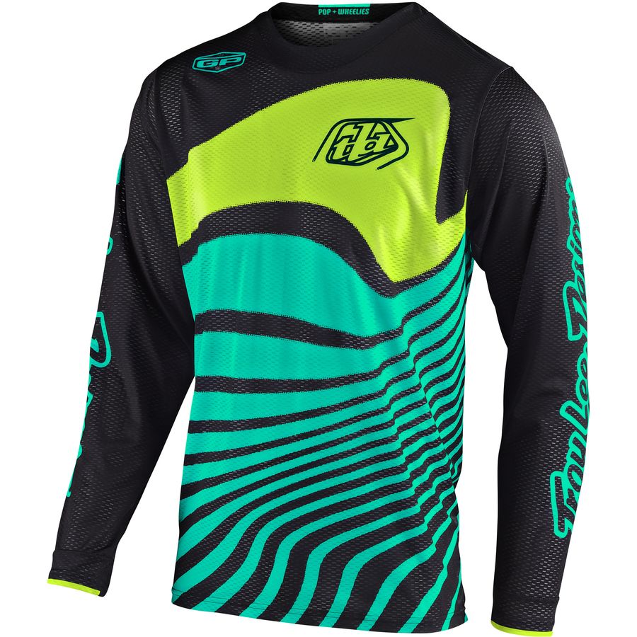 Men Long Sleeve Cycling Jersey MTB Downhill Shirt Motocross Bike Riding Clothing 