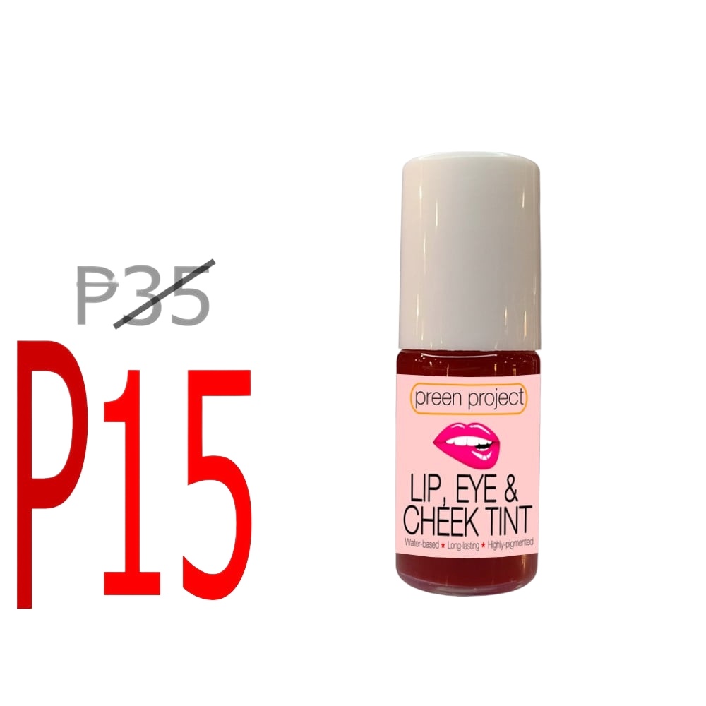 CJHAN PREEN PROJECT 3ml Long lasting lip tint Best Eye Cheek Lip Tint natural water gel based