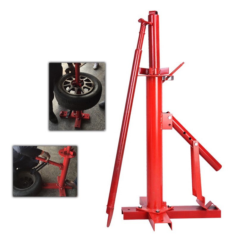 Manual Tire Stripping Machine Tire Changer Vacuum Crowbar Tire Repair