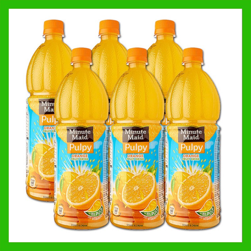 Minute Maid Pulpy Orange 1l Shopee Philippines