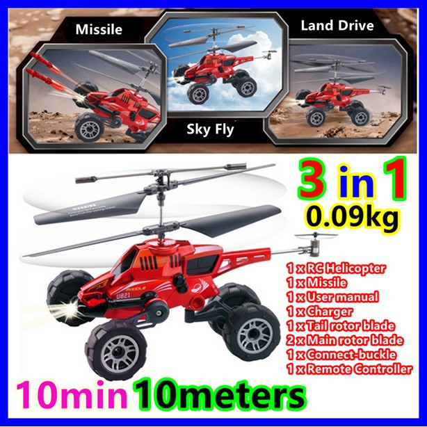 remote control car and helicopter