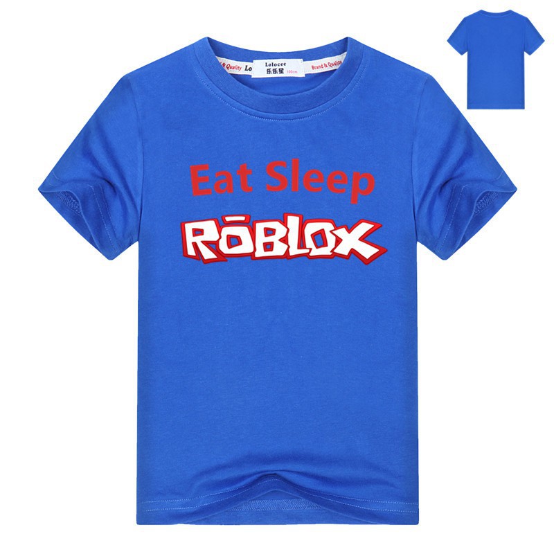 Boys Funny Tee Eat Sleep Roblox T Shirt Short Sleeve Top Shopee Philippines - mens tee eatsleep roblox funny colonhue