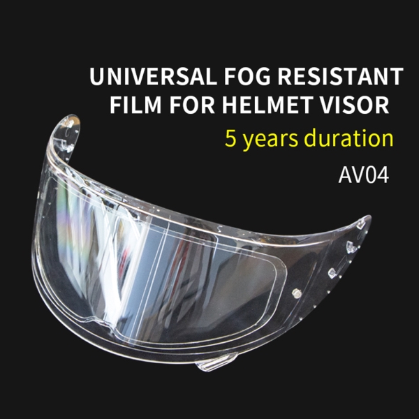 Universal Anti-fog Helmet Lens Film Visor Fog-Resistant For Motorcycles Cycling