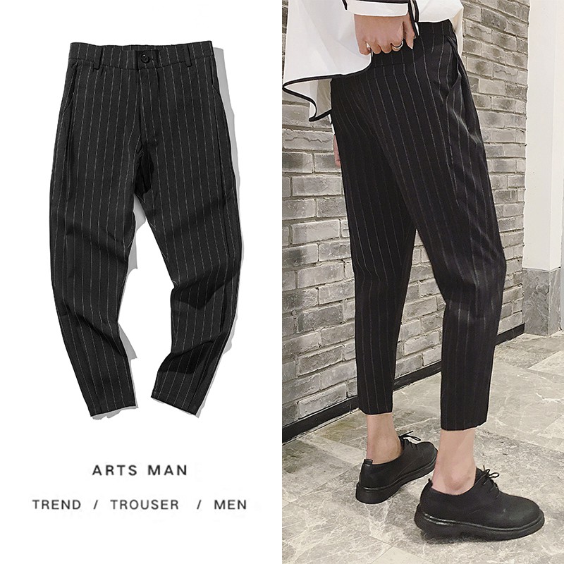 vertical striped pants mens