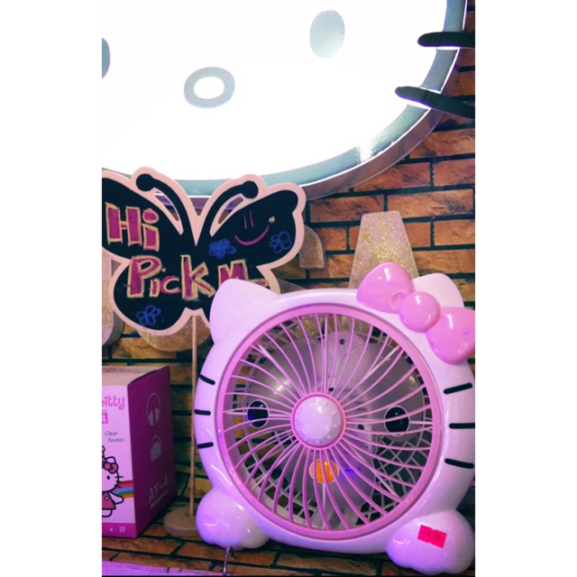 Hello Kitty Desk Fan Shopee Philippines