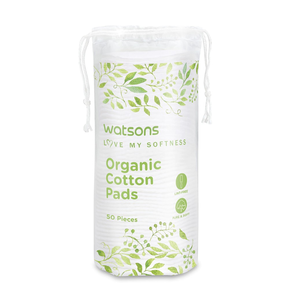 Organic Cotton Pads 50pcs/ 100pcs Shopee Philippines