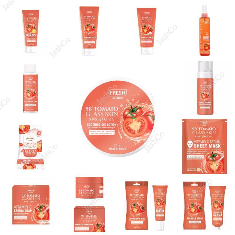 tomato fresh skin care set