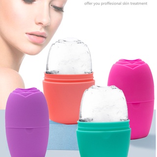 Cosmall Ice Face Roller Skin Care Silicone Ice Cube Ice Ball Face Massager Facial Roller