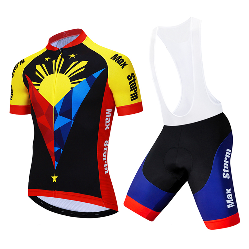 Women Men MTB Cycling Jersey The Philippines Style Road ...