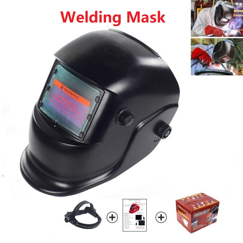Solar Auto Darkening TIG MIG Grinding Helmets Welding Mask Auto
