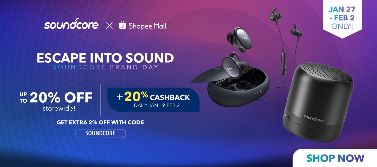 Soundcore, Online Shop Shopee Philippines