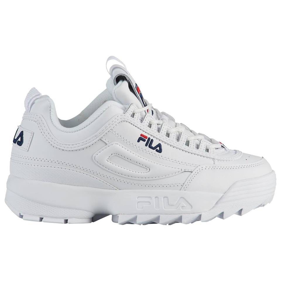 fila disruptor 2 red and white