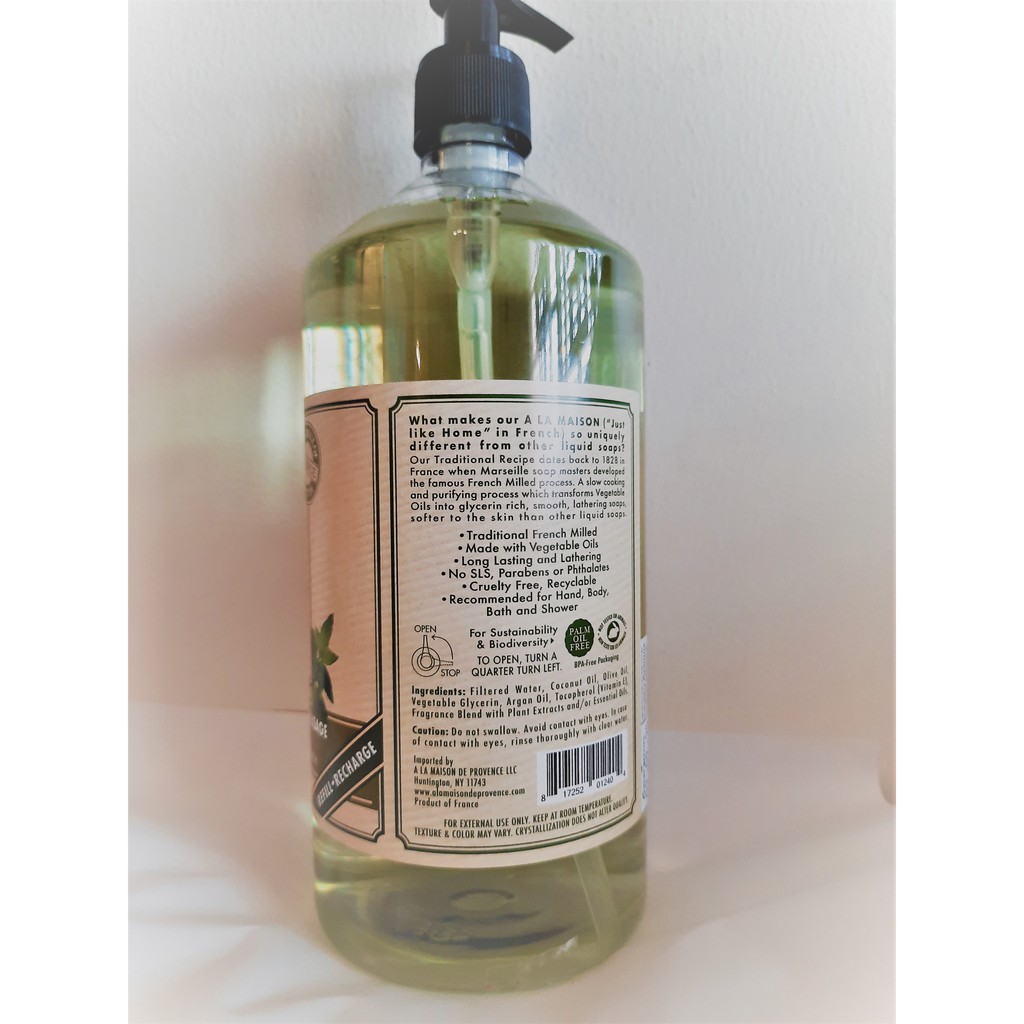 le bon maison lemongrass dish soap