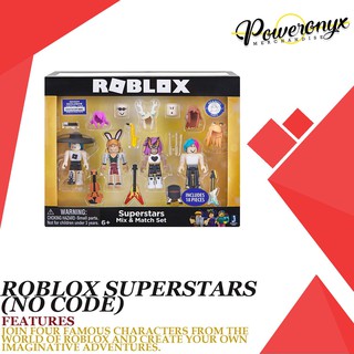 Roblox Punk Rockers Toys Shopee Philippines - roblox celebrity superstars mix match set products mix