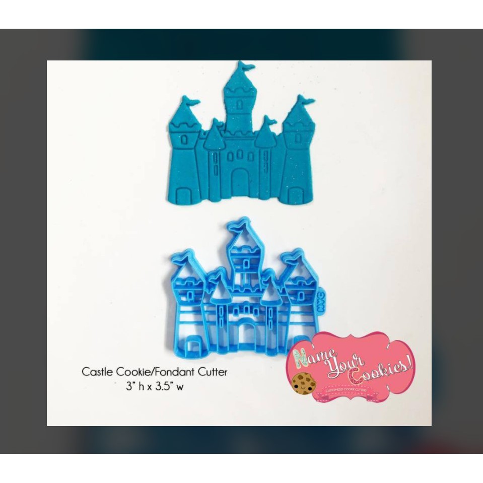DISNEY CASTLE COOKIE CUTTER WITH DETAILS Shopee Philippines
