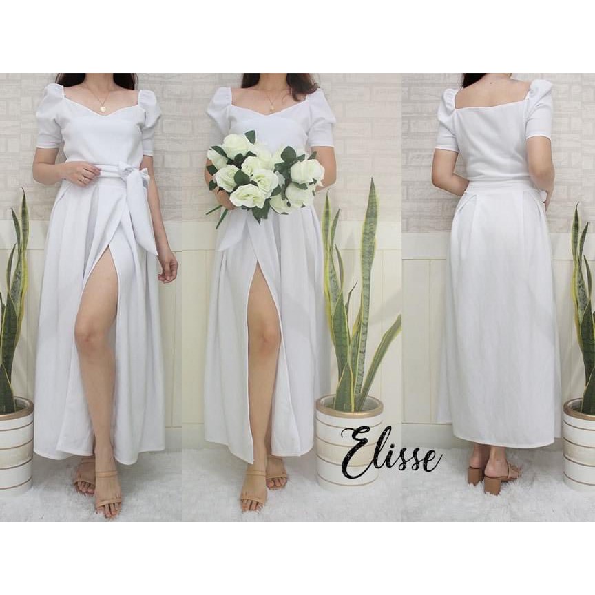 white-dress-for-civil-wedding-shopee-philippines