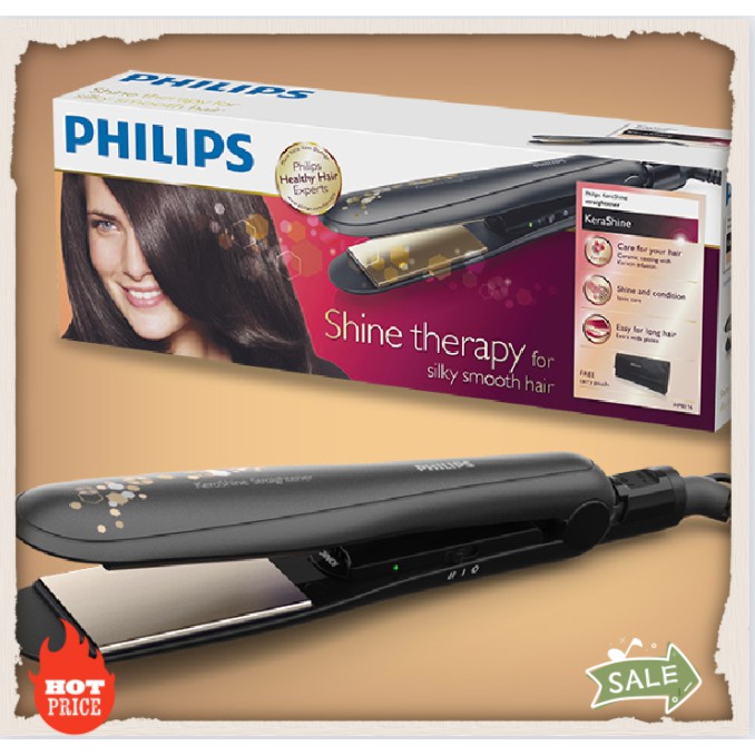 Philips HP8316/00 Hair Straightener (Black) | Shopee Philippines