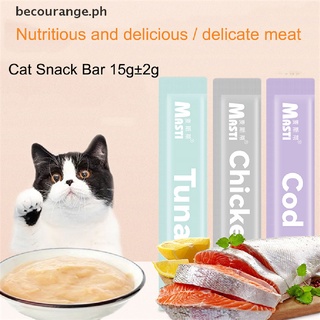 [becourange] MASTI Cat Snack Cat Food Pet Snack Cat Strip Wet Food 15g Chicken/Cod/Tuna [PH]