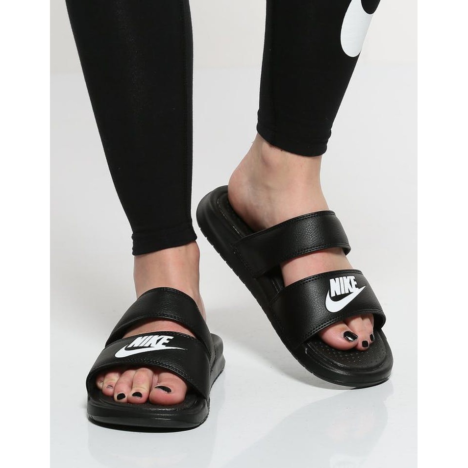 nike benassi duo ultra slide black