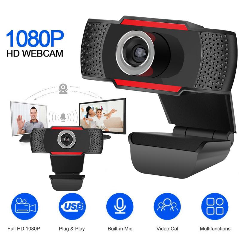 Usb Adjustable Computador Webcam Completo Hd 1080p Webcam Camera Digital Web Cam Com Micphone Para Computador Portatil Desktop Tablet Camera Rotativa Shopee Philippines