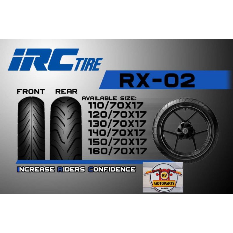 日本メーカー新品 IRC RX02 中型用 savingssafari.com