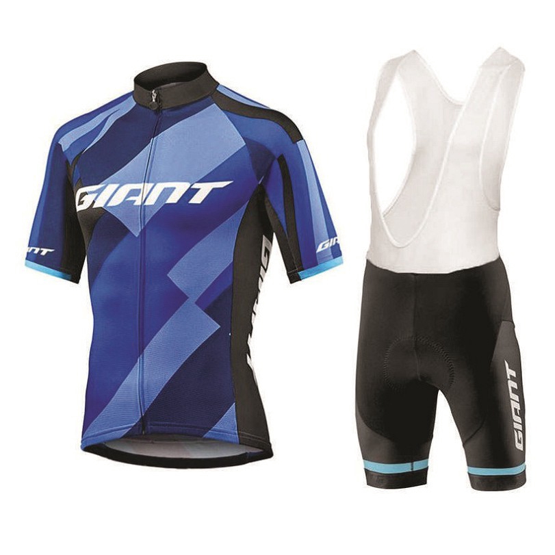 giant cycling jersey and shorts