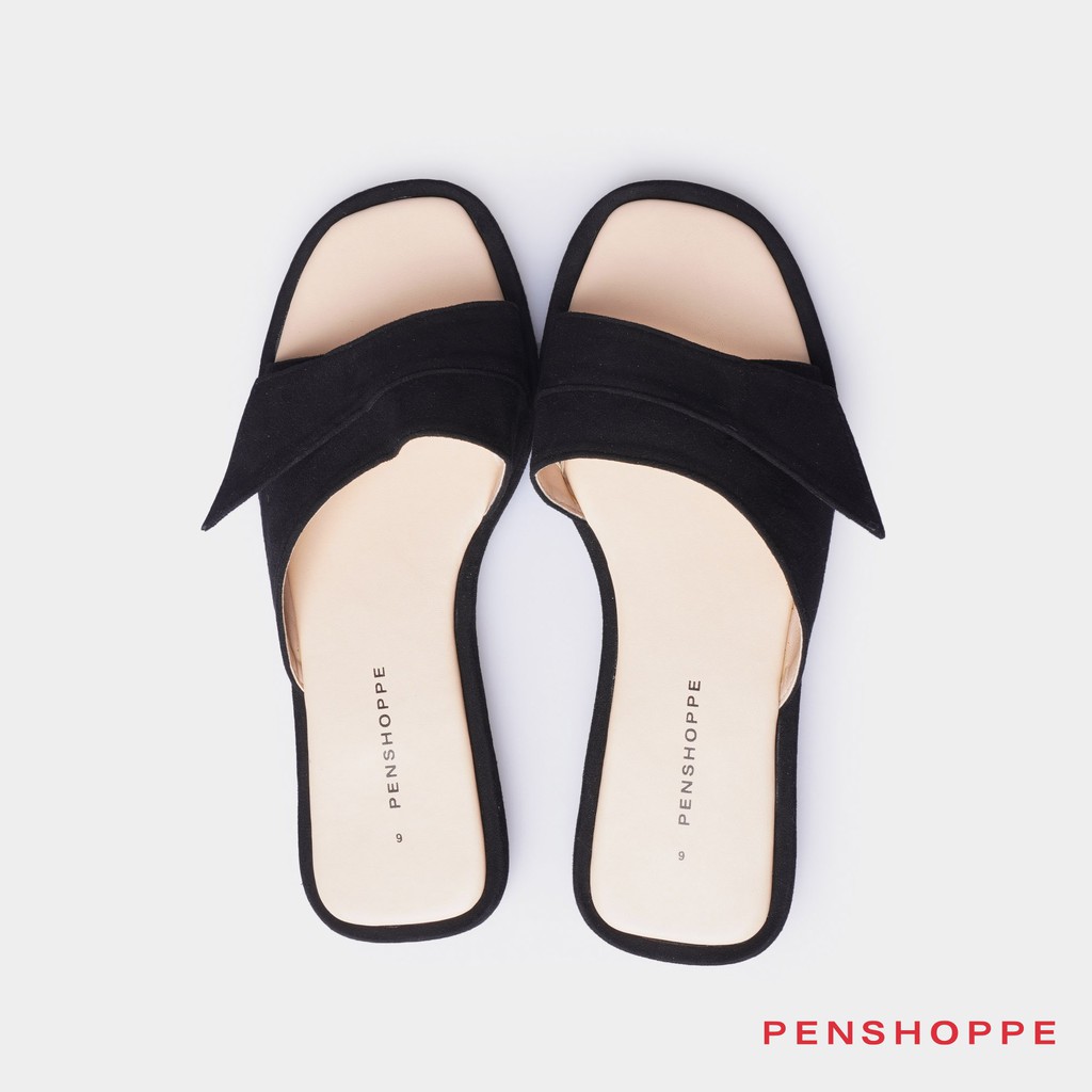 Penshoppe Sandals For Women (Black/Pink) | Shopee Philippines