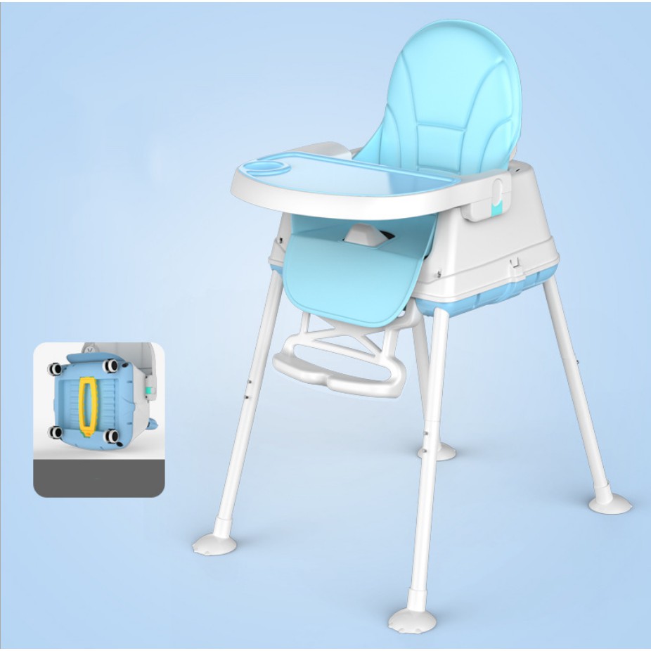 baby high chair on wheels