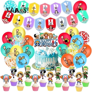 One Piece Party Banner Standard And 22 Pcs Khe Op001 Shopee Philippines
