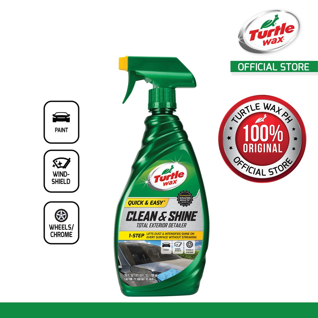 Turtle Wax Clean & Shine Total Exterior Detailer 50576 Q&E 769ml