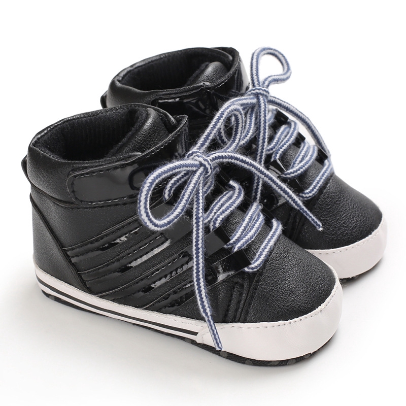 black first walker shoes