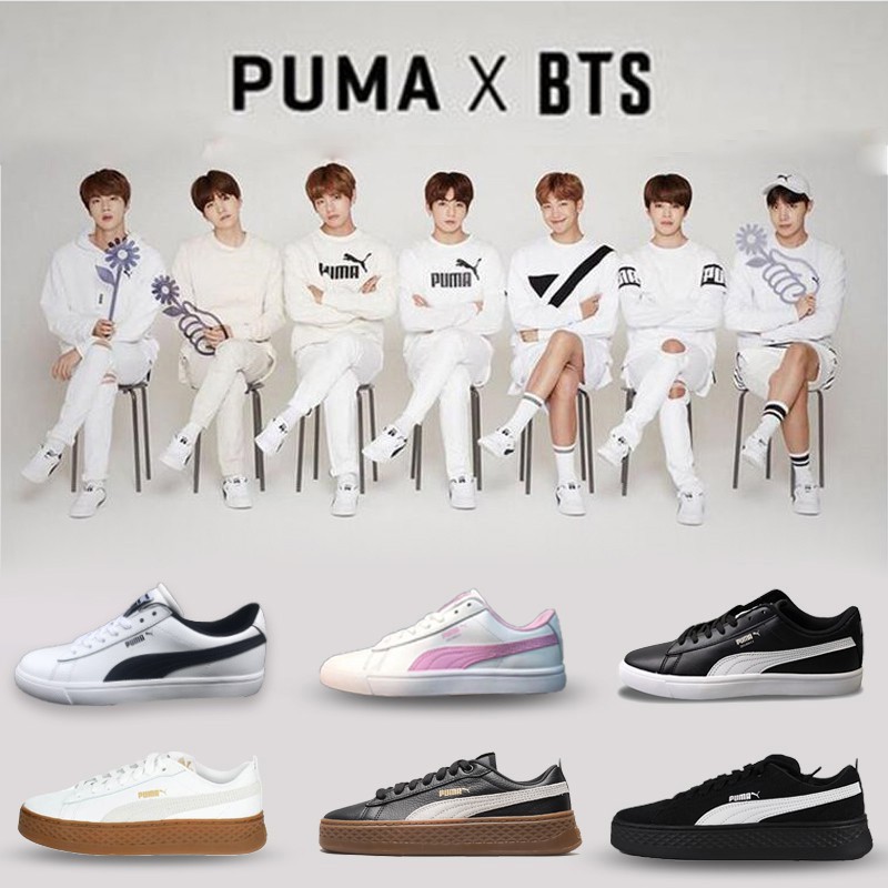 puma and bts shoes