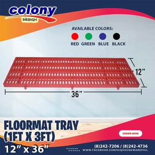 Spot s hairHEAVY DUTY MATTING 12X36 FOR POULTRY FARM AND PET CAGE AND PIGGERY WHITE COLOR #1