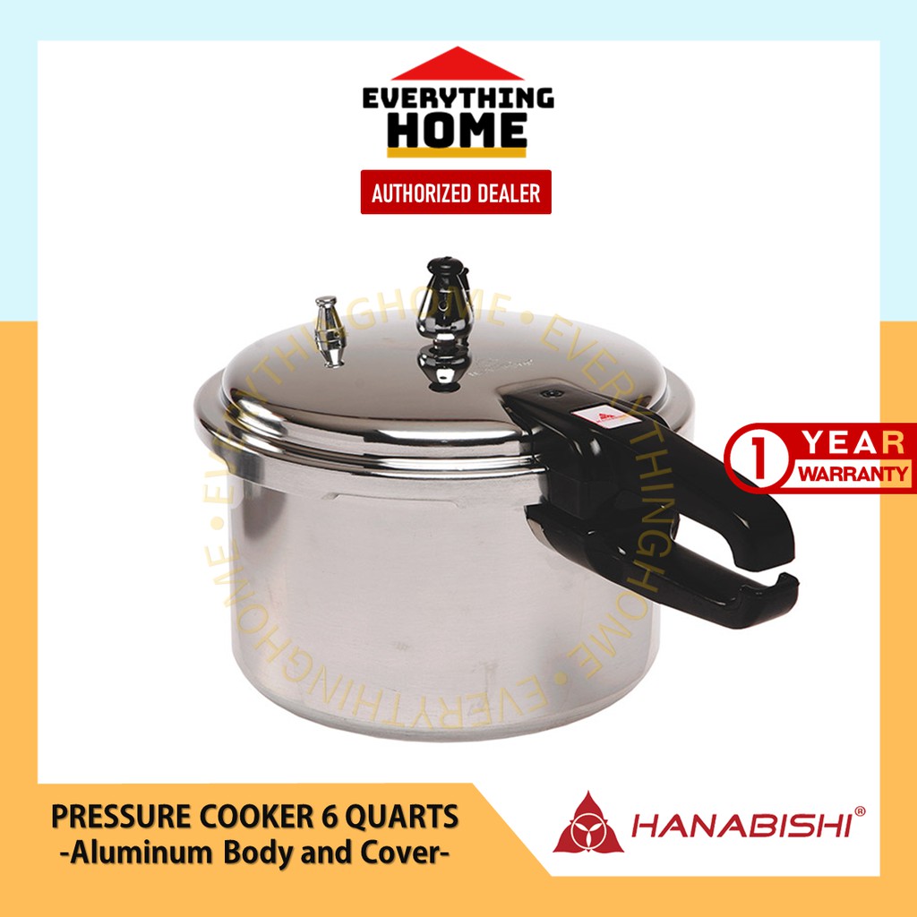 Hanabishi Pressure Cooker 6 Quarts / HPC6Q Shopee Philippines
