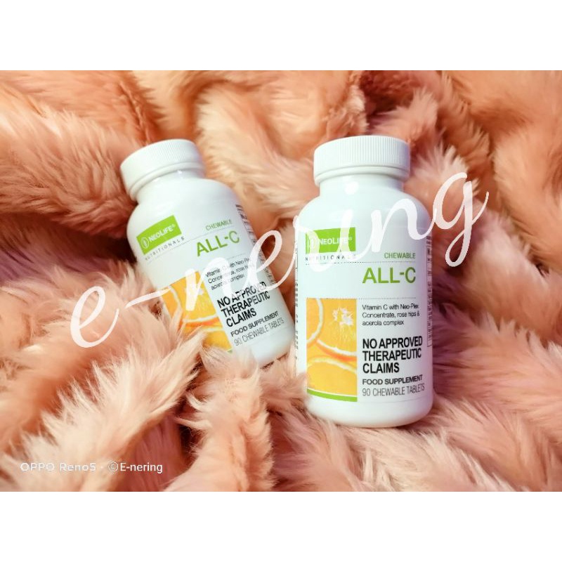 ORIGINAL GNLD NEOLIFE ALLC CHEWABLE VITAMIN C ALL C VITAMINS NEOLIFE