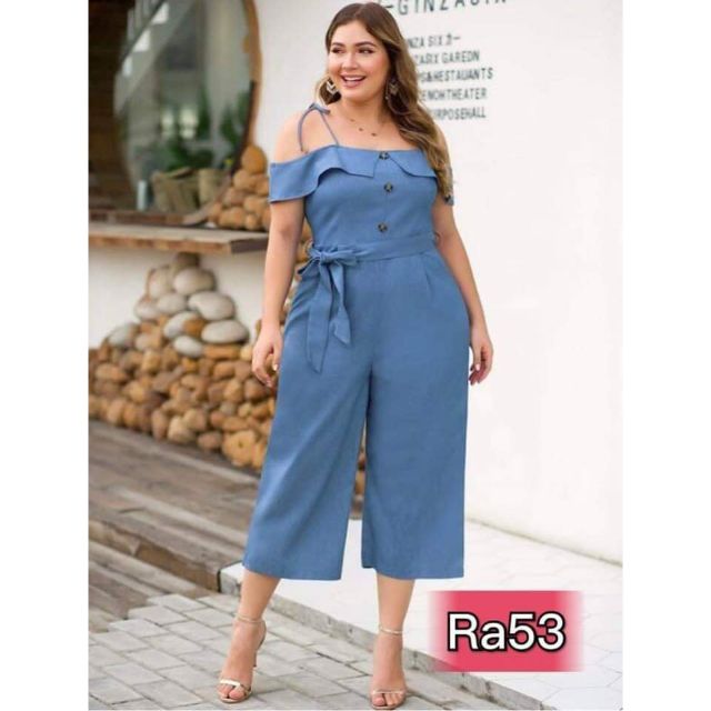 maong jumpsuit