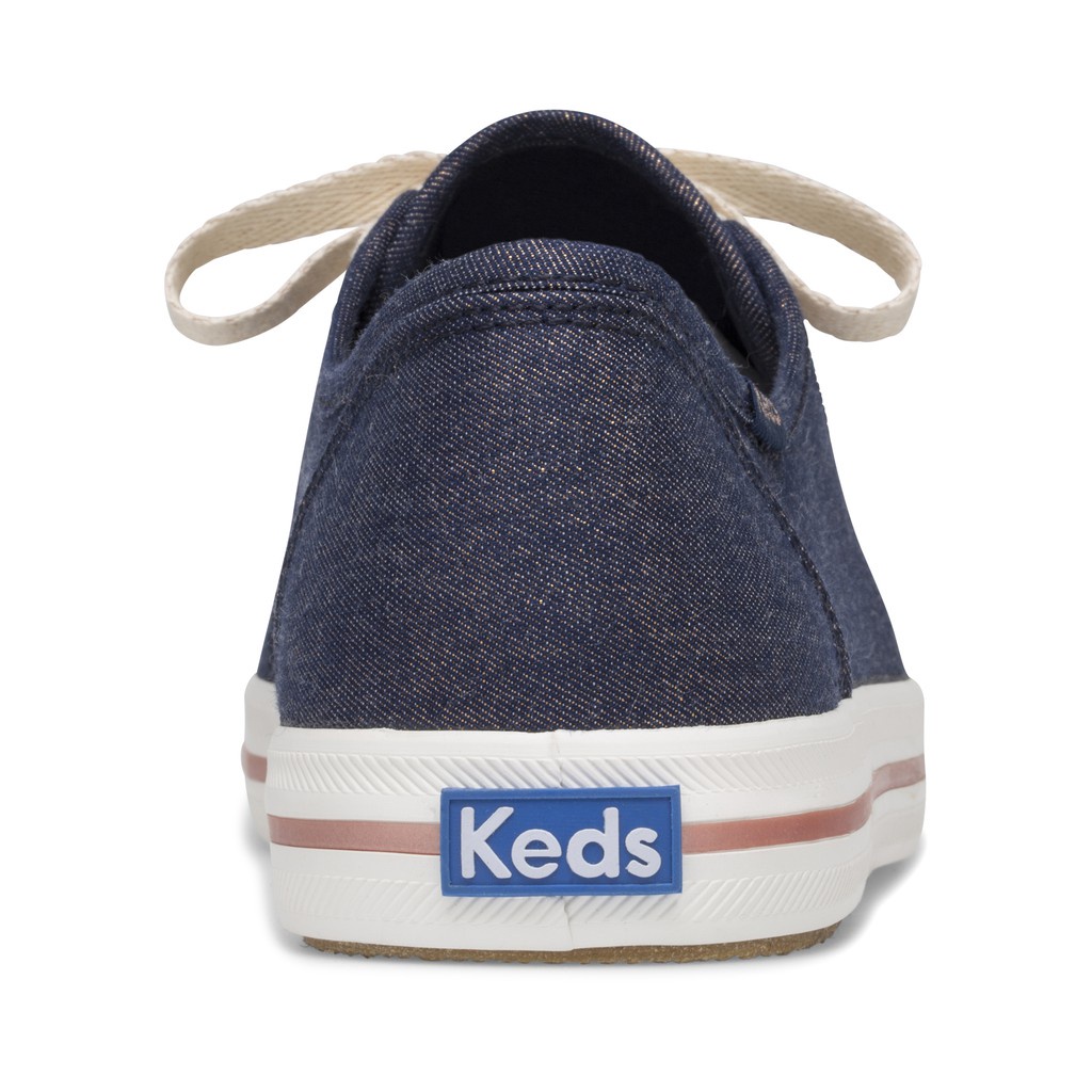 blue denim keds