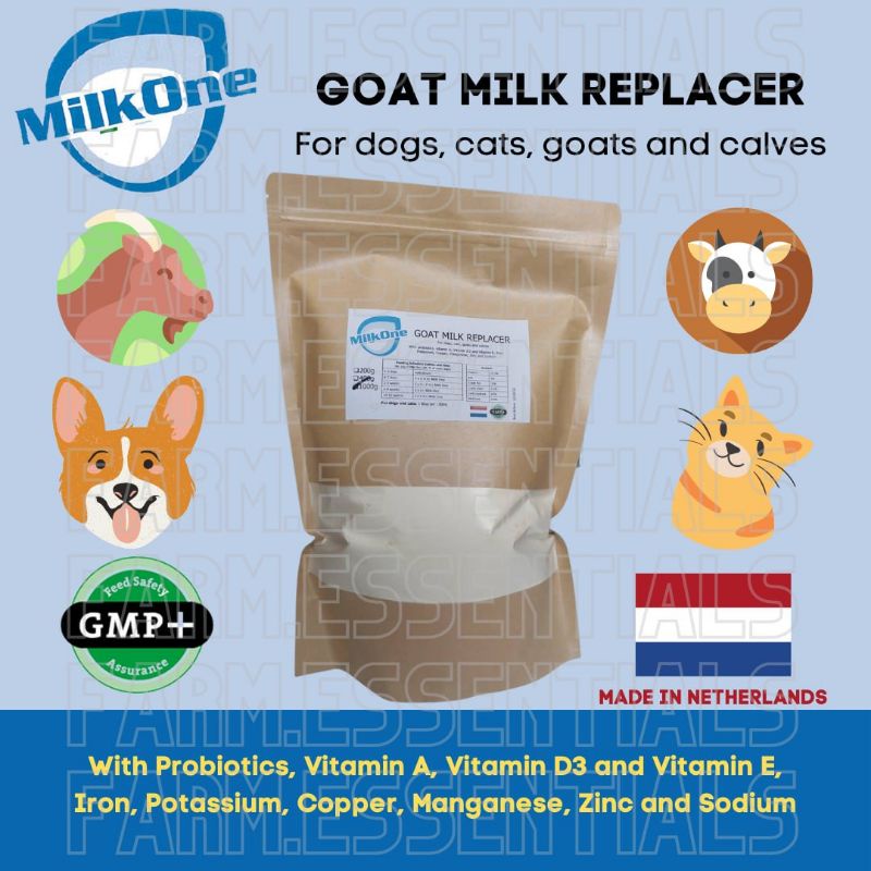 Milk One 1kilo / 1kg / MilkOne Goat Milk Replacer / Milk replacer for
