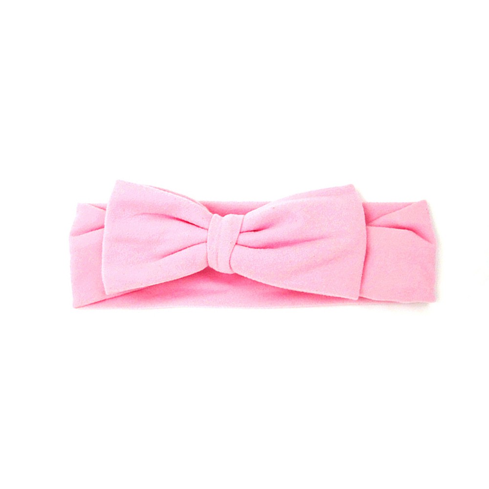 pink baby bow