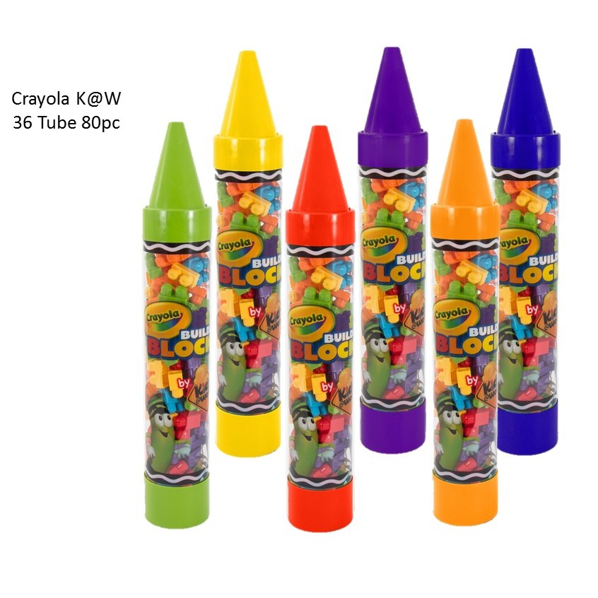 crayola 80 piece block set