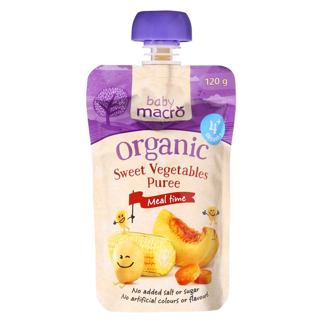 macro organic baby food