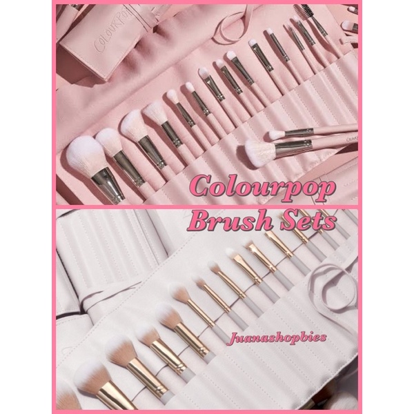 COLOURPOP BRUSH SETS (Smoke n Roses & Stone Cold) Shopee Philippines