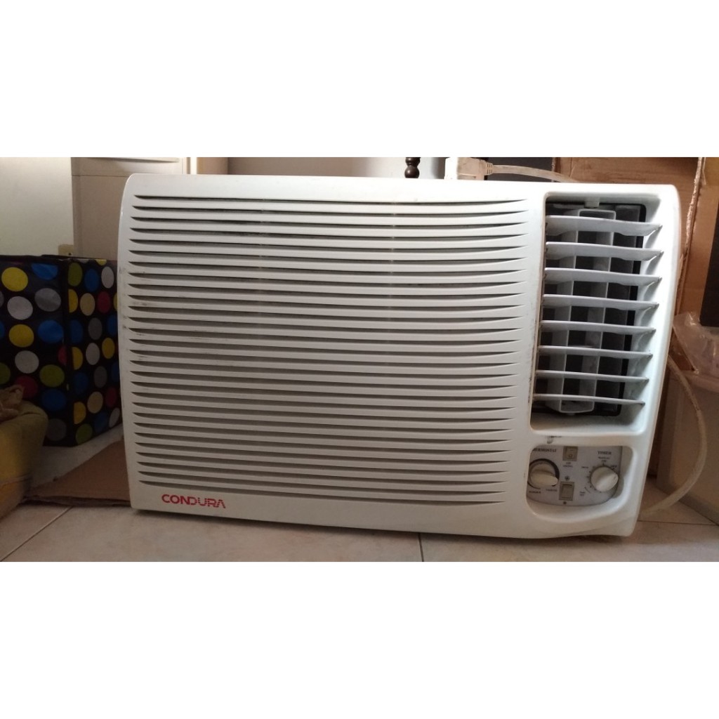 1.5 hp Condura window type aircon second hand air con air conditioner